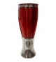 Copo Portuguesa Inox C/Tampa 380ML Vermelho